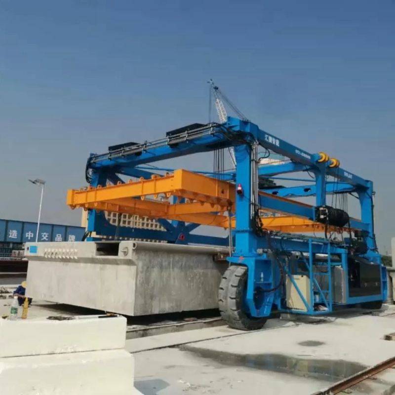 Prekast Beton Yapı Ürünleri İçin Blue Cargo Mobil Portal Vinç